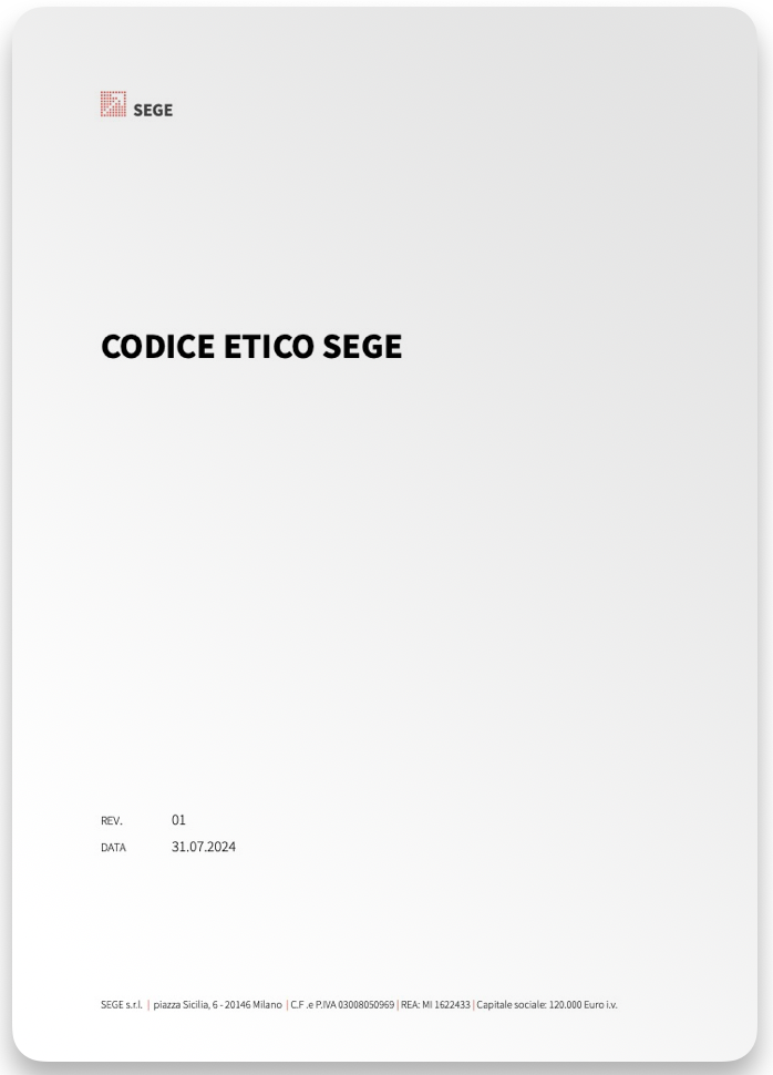 Codice Etico SEGE